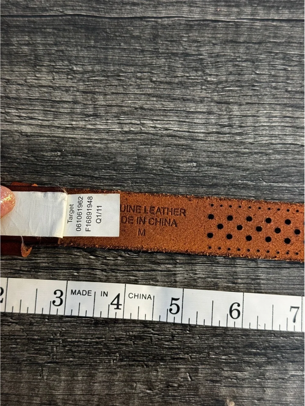 Target genuine leather